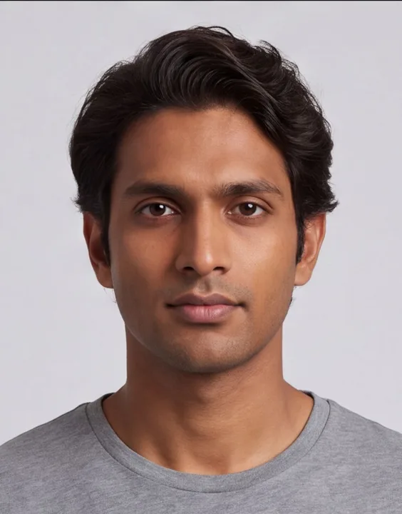 SAAHIL single front portrait from the house cast reference