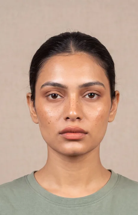 SHAAN front portrait from the actual V2 model reference